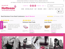 Tablet Screenshot of hotteeze.com.au